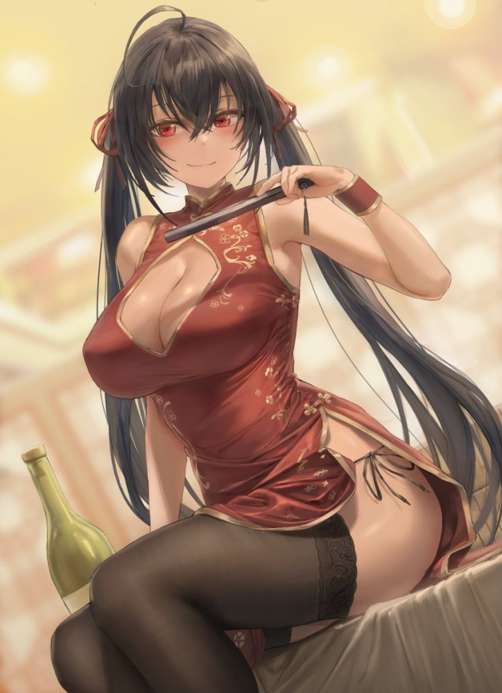 【二次】チャイナ服・チャイナドレスを着た女の子の画像　その７